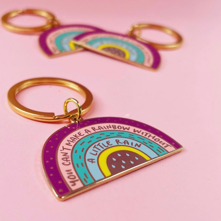 Make a Rainbow Keychain