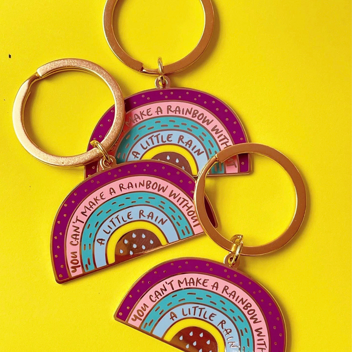 Make a Rainbow Keychain