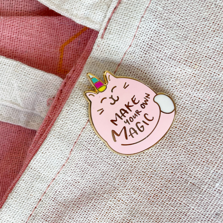 Make Your Own Magic Caticorn Pin