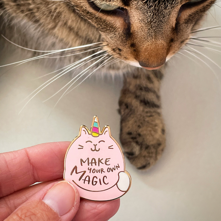 Make Your Own Magic Caticorn Pin