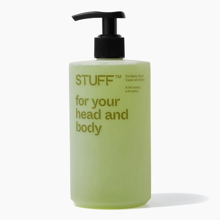 STUFF Head &amp; Body Wash 240mL - Cedar and Spice