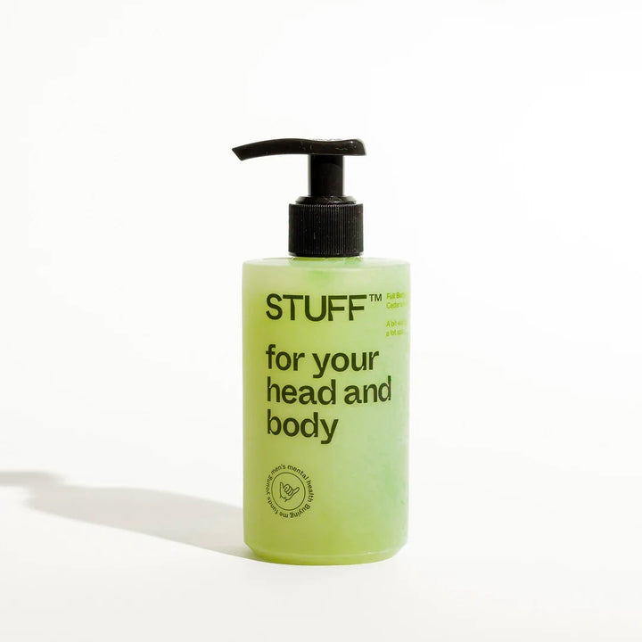 STUFF Head &amp; Body Wash 240mL - Cedar and Spice
