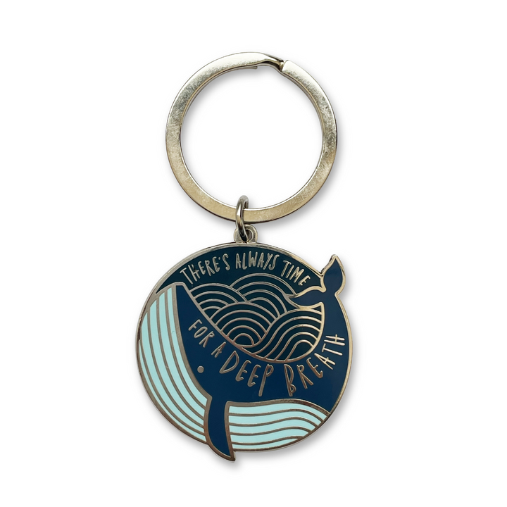 Always Time for a Deep Breath Keychain