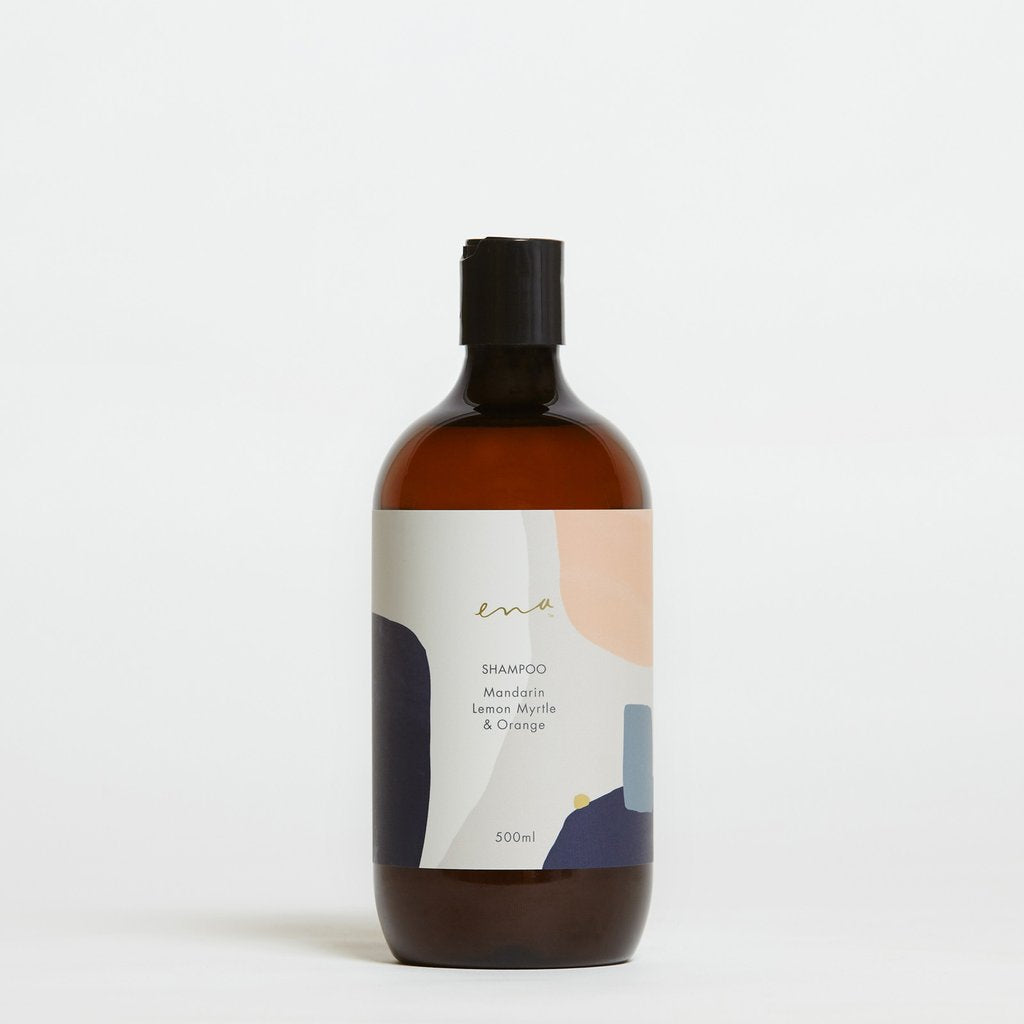 Ena Shampoo 500mL - Mandarin, Lemon Myrtle + Orange