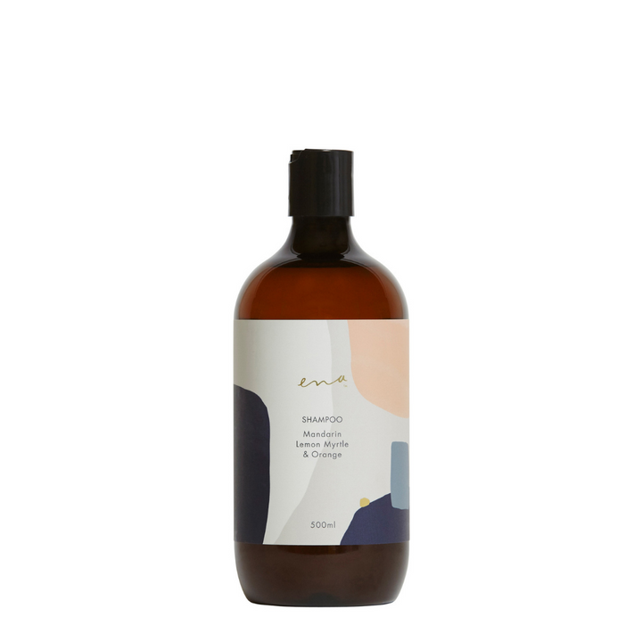 Ena Shampoo 500mL - Mandarin, Lemon Myrtle + Orange