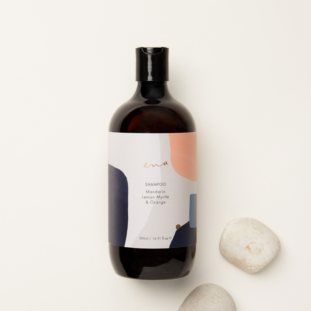 Ena Shampoo 500mL - Mandarin, Lemon Myrtle + Orange