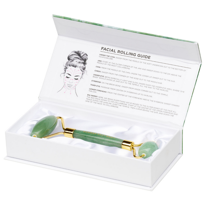 Green Jade Crystal Roller