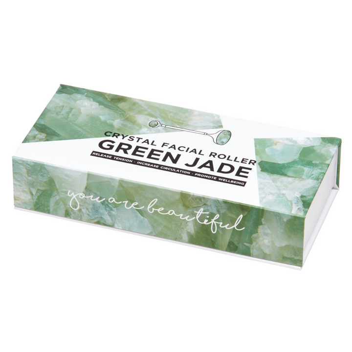 Green Jade Crystal Roller