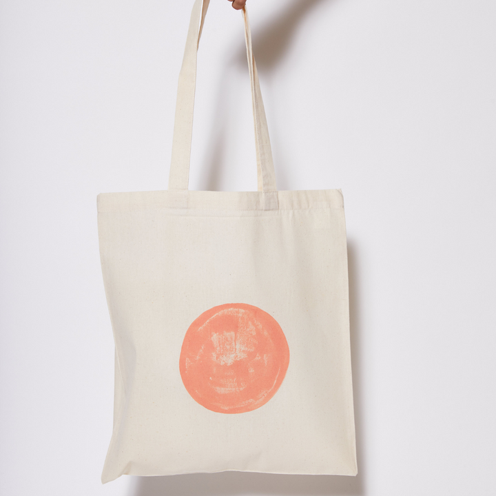 Reusable Calico Tote Bag - Lipstick eclipse-Every Sunday