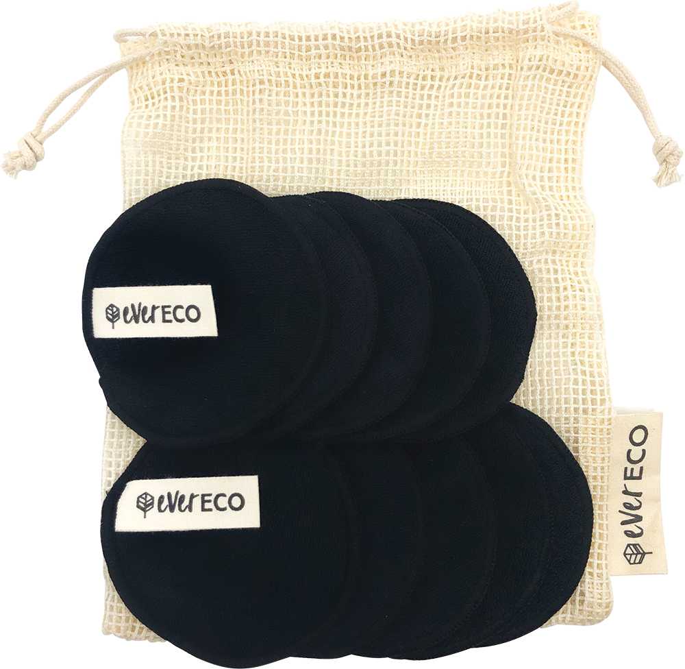 Reusable bamboo facial pads