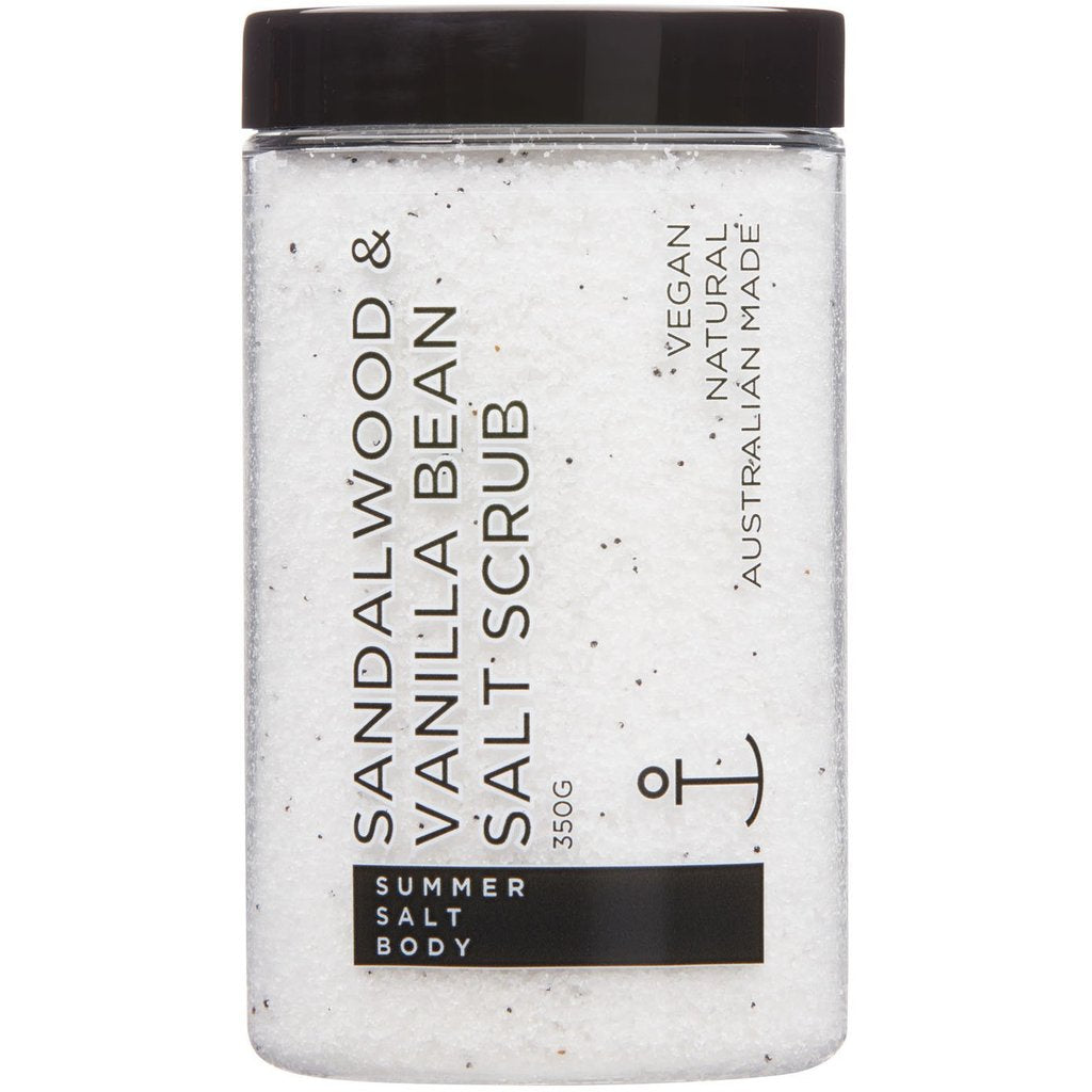 Salt Scrub - Sandalwood & Vanilla Bean-Salt Scrub-Every Sunday