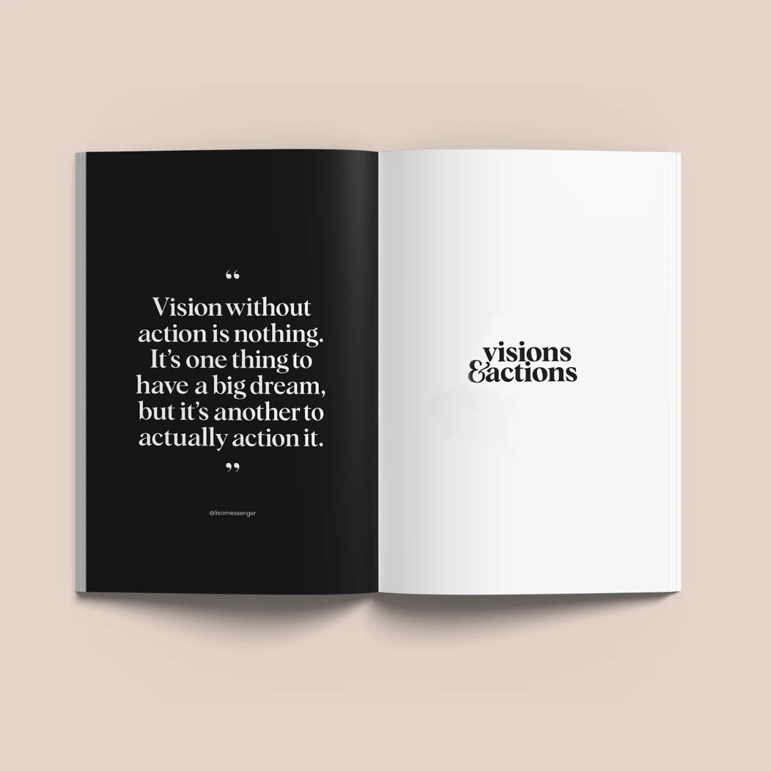 Visions &amp; Actions Journal