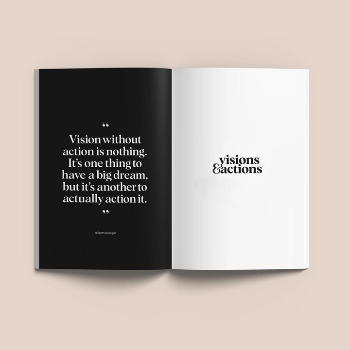 Visions &amp; Actions Journal