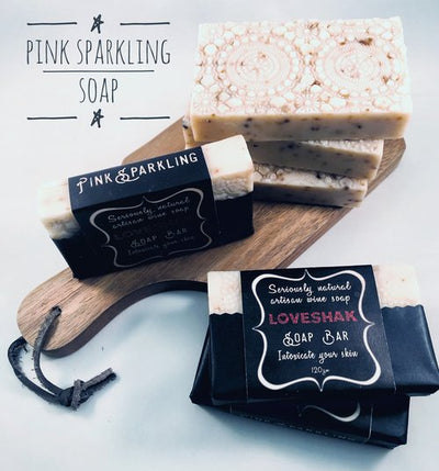 Pink Sparkling Soap Bar-Soap-Every Sunday