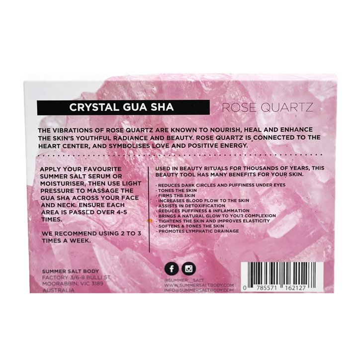 Rose Quartz Gua Sha