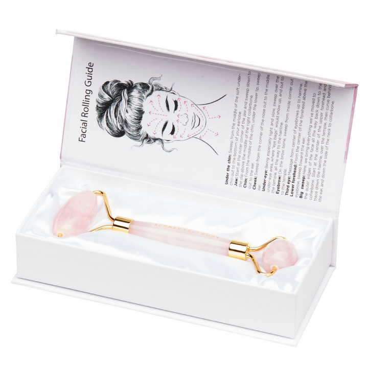 Rose Quartz Crystal Roller